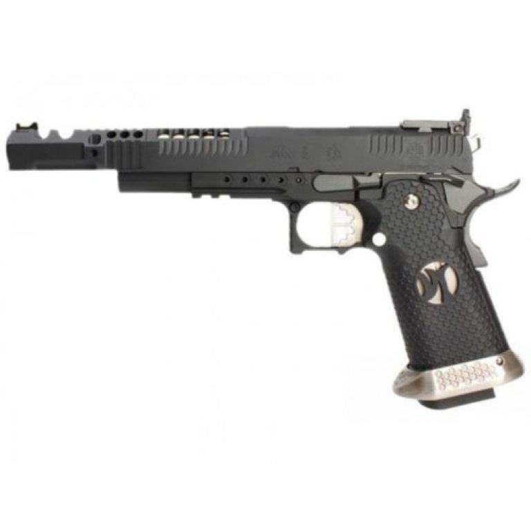 AW Custom HX24 “Wind Velocity” IPSC Gas Blowback Airsoft Pistol | Red ...