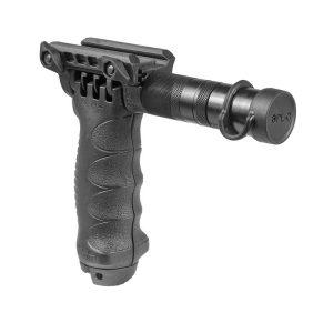 Tactical Bipod Foregrip With Integrated 3V Flashlight