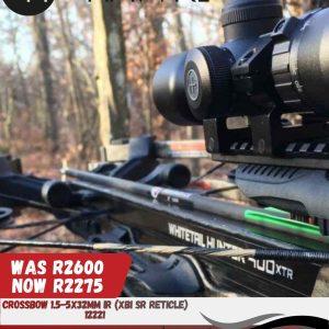 HAWKE Crossbow 1.5-5x32mm IR (XBI SR Reticle)