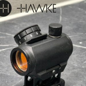 HAWKE Red Dot 1X25MM (3 M.O.A DOT) Weaver Rail Low Profile & Quick Release