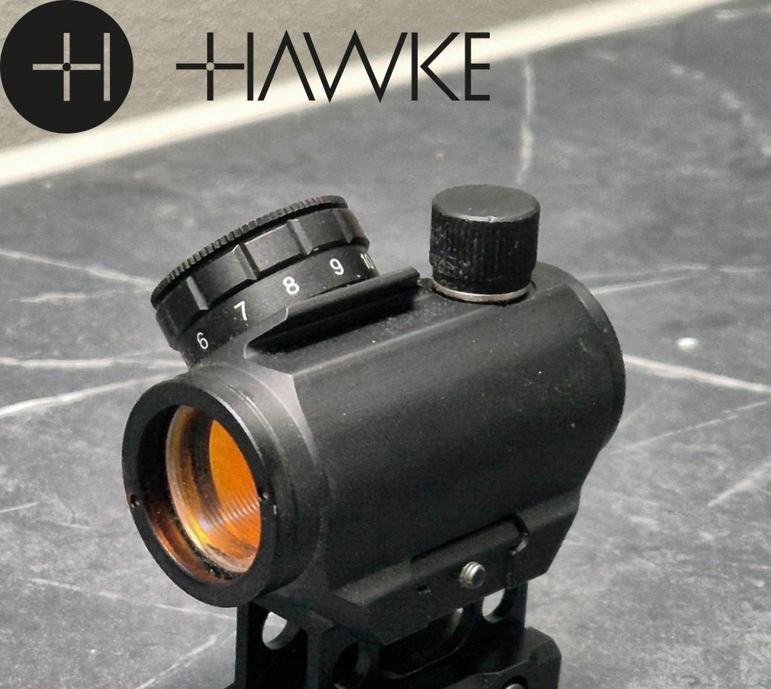 HAWKE Red Dot 1X25MM (3 M.O.A DOT) Weaver Rail Low Profile & Quick Release
