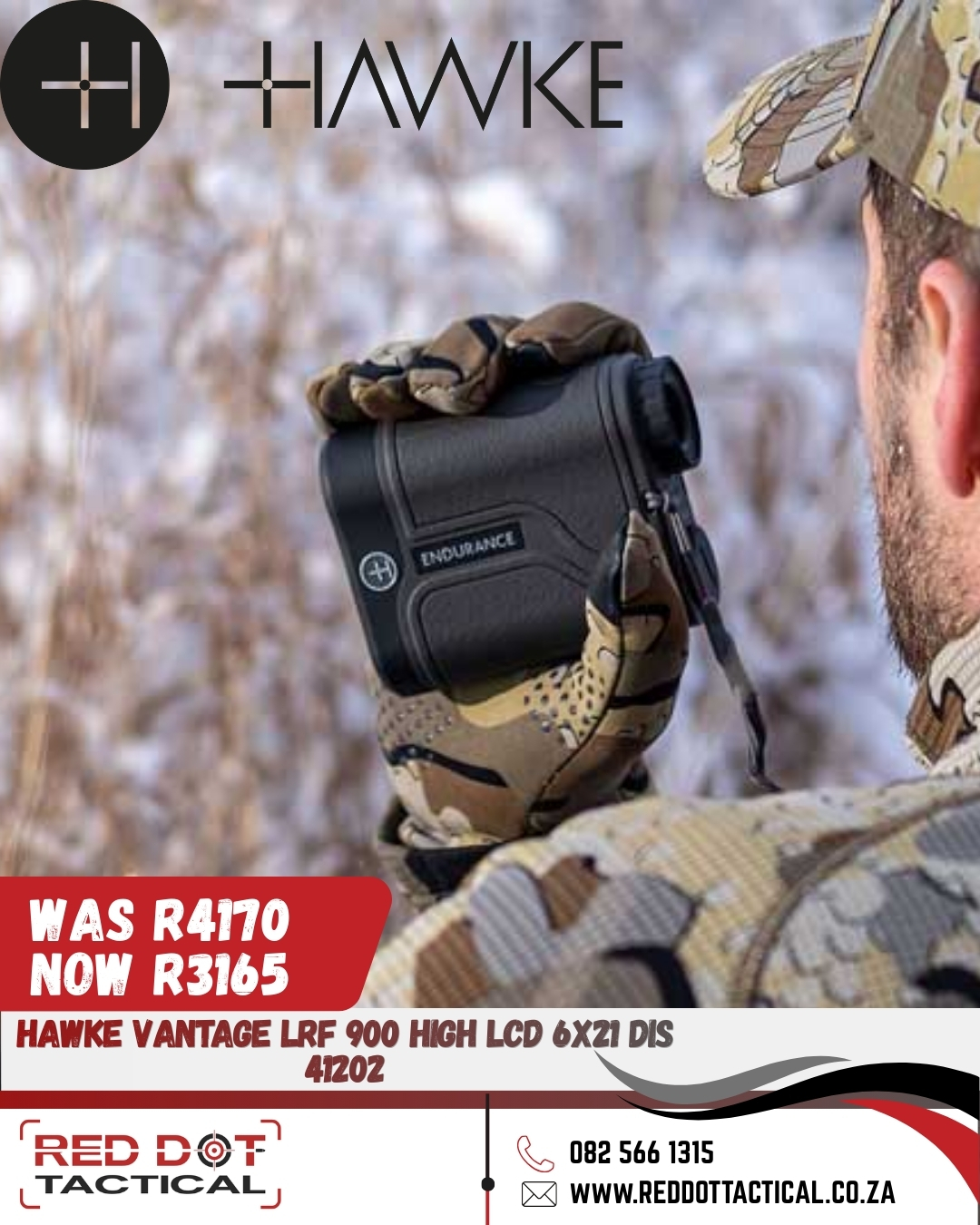 HAWKE Vanatage LRF 900 High LCD 6X21 DIS