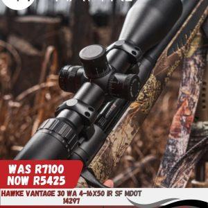 HAWKE Vantage 30 WA 4-16X50 IR SF MDOT