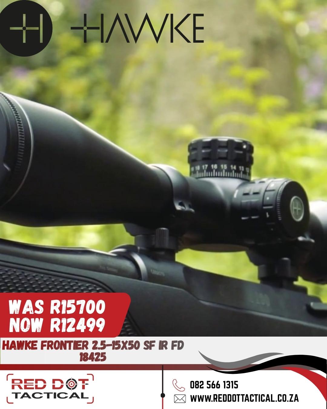 HAWKE Frontier 2.5-15X50 SF IR FD