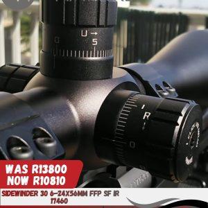 HAWKE Sidewinder 30 6-24x56MM FFP SF IR