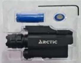 Tactical Handgun Led Light With Red Laser